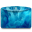 Folder-Abstract-Blue-Smoke icon