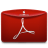 Folder Text PDF Logo icon