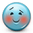 Emoticon Blush Blushing icon
