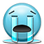 Emoticon Crying Tears River icon