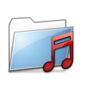 Folder Music copy icon