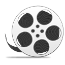 Reel with film copy icon