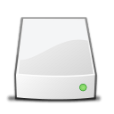 External drive copy icon