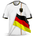 Soccer shirt germany icon