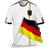 Soccer shirt germany icon