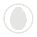 Eggs allergy grey icon