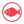 Fish allergy red icon