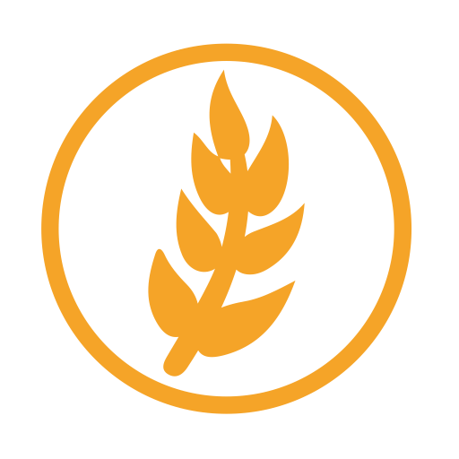 Wheat allergy amber icon