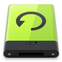 Green Backup icon