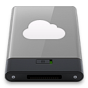 Grey iDisk W icon