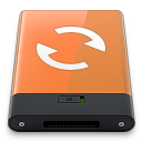 Orange Sync W icon