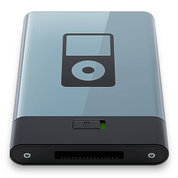 Graphite iPod B icon