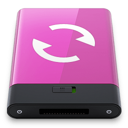 Pink Sync W icon
