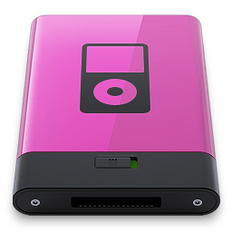 Pink iPod B icon