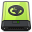 Green Server icon