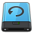 Blue Backup B icon