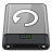 Grey Backup W icon