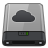 Grey iDisk B icon
