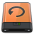 Orange Backup B icon