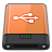Orange USB W icon