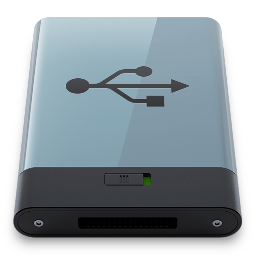 Graphite-USB-B icon