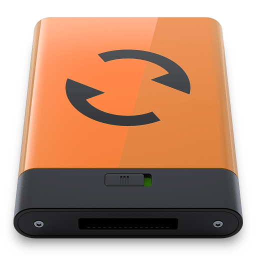 Orange-Sync-B icon