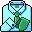 Blue green icon