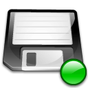 Device floppy mount icon