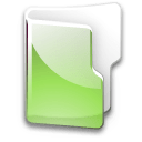 Filesystem folder green icon