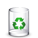 Filesystem trash empty icon