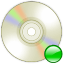 Device cd writer mount icon