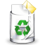 Filesystem trash full icon