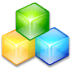 Filesystem-blockdevice-cubes icon
