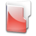 Filesystem-folder-red icon