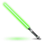 Qui-Gon-Jinns-light-saber icon