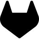 Font Awesome Brands Gitlab icon
