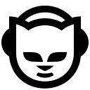 Font Awesome Brands Napster icon