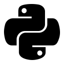 Font Awesome Brands Python icon