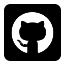 Font Awesome Brands Square Github icon