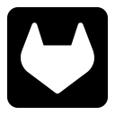 Font Awesome Brands Square Gitlab icon