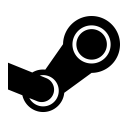 Font Awesome Brands Steam Symbol icon