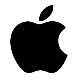 Font Awesome Brands Apple icon