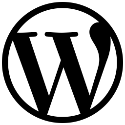 Font Awesome Brands Wordpress Simple icon