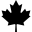 Font Awesome Brands Canadian Maple Leaf icon