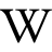 FontAwesome-Brands-Wikipedia-W icon