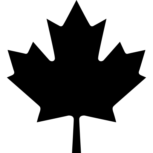 FontAwesome-Brands-Canadian-Maple-Leaf icon