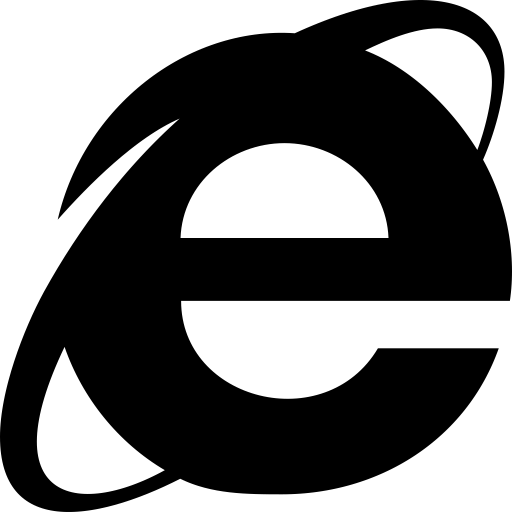 FontAwesome-Brands-Internet-Explorer icon