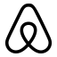 Font Awesome Brands Airbnb icon