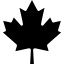 Font Awesome Brands Canadian Maple Leaf icon