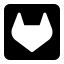 Font Awesome Brands Square Gitlab icon